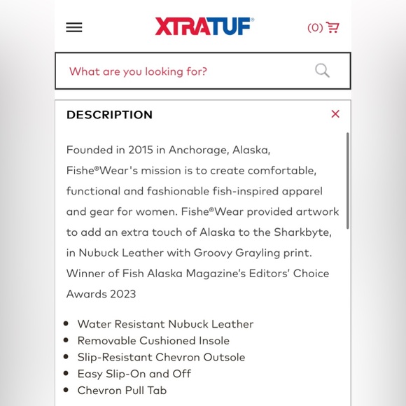 Xtratuf Leather Deck Shoe Sand dollar pattern - Picture 8 of 11